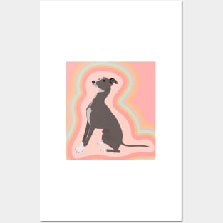 Italian Greyhound Pastel Posters and Art